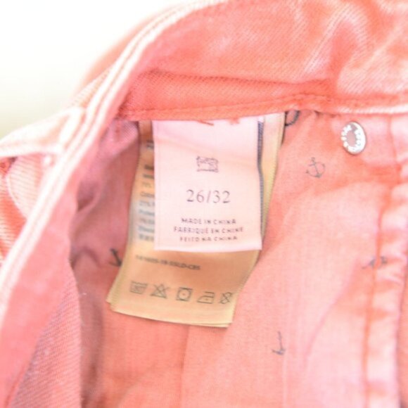 NWT Scotch & Soda Red Flare High Rise Bootcut Jeans Sz 26 - Picture 8 of 9